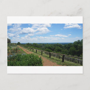 Cartão Postal Uma Vista de Monticello