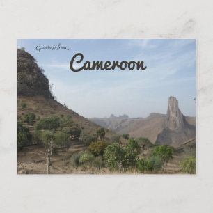 Cartão Postal Uma Vista de Rumsiki Camarões