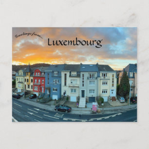 Cartão Postal Uma Vista de Walferdange Luxemburgo
