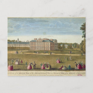 Cartão Postal Uma Vista Frontal do Palácio Real de Kensington