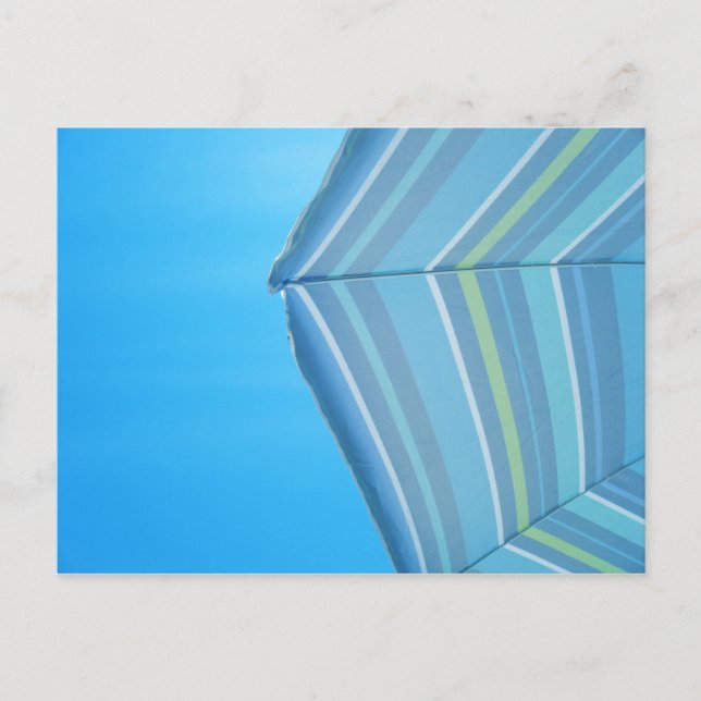 Cartão Postal Umbrella Blues Postcard (Frente)