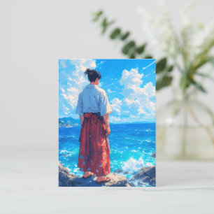 Cartão Postal Umibe no Seijaku – Serenidade à Beira-Mar