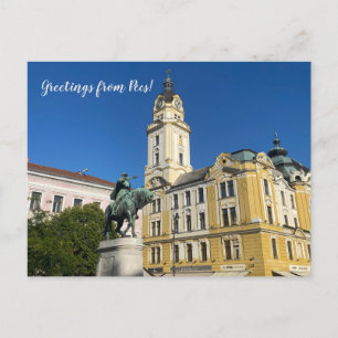 Cartão Postal UmMundoParaCelebrar: Saudações de Pécs!
