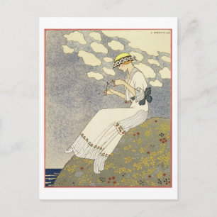 Cartão Postal Un Peu... design para um país vestido por Paquin,