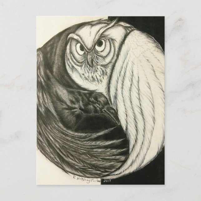 Cartão Postal Unbroken Circle (Frente)