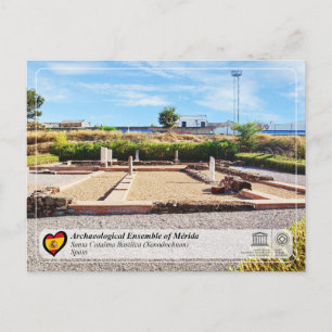 Cartão Postal UNESCO - Basílica de Santa Catalina (Xenodoquio)