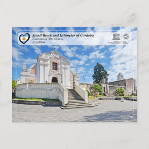 Cartão Postal UNESCO - Bloco Jesuíta e Estancias de Córdoba