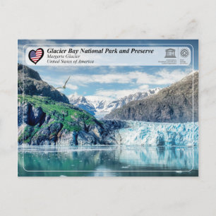 Cartão Postal Unesco - Glacier Bay NP - Glaciar Margerie