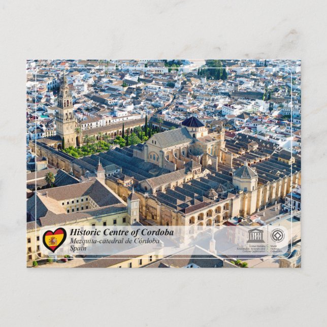 Cartão Postal UNESCO - Mezquita-catedral de Córdoba (Frente)