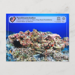 Cartão Postal UNESCO - Papahānaumokuākea - Maro Reef