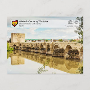 Cartão Postal UNESCO - Ponte romana de Córdoba
