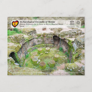 Cartão Postal UNESCO - Termas Romanas de la Nieve Reyes Huertas