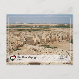 Cartão Postal UNESCO WHS - Abu Mena - أبو مينا