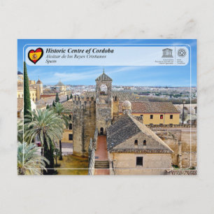 Cartão Postal UNESCO WHS - Alcázar de los Reyes Cristianos