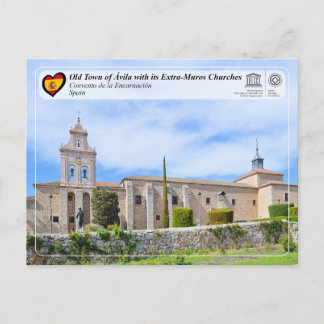 Cartão Postal UNESCO WHS - Ávila - Convento de la Encarnación