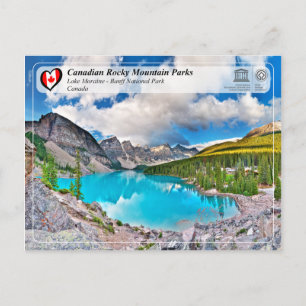 Cartão Postal UNESCO WHS - Banff National Park