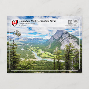 Cartão Postal UNESCO WHS - Banff National Park