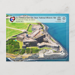 Cartão Postal UNESCO WHS - Castillo San Felipe del Morro