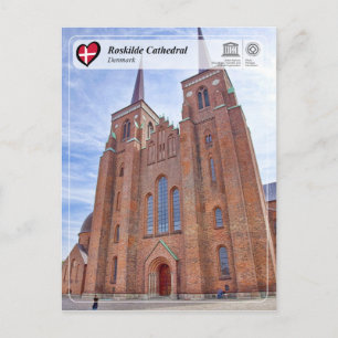 Cartão Postal UNESCO WHS - Catedral de Roskilde