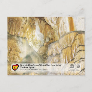 Cartão Postal UNESCO WHS - Caverna La Peña de Candamo