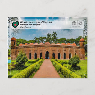 Cartão Postal UNESCO WHS - Cidade Histórica da Mesquita de Bage