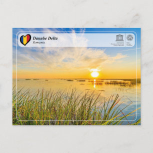 Cartão Postal Unesco WHS - Delta do Danúbio
