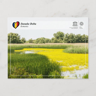 Cartão Postal Unesco WHS - Delta do Danúbio