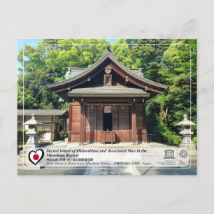 Cartão Postal UNESCO WHS - Hetsu-gu, Munakata Taisha