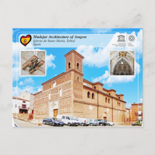 Cartão Postal UNESCO WHS - Iglesia de Papais noeis María