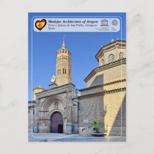 Cartão Postal UNESCO WHS - Igreja de São Paulo Apóstolo