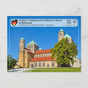 Cartão Postal UNESCO WHS - Igreja Luterana de Michael Rua
