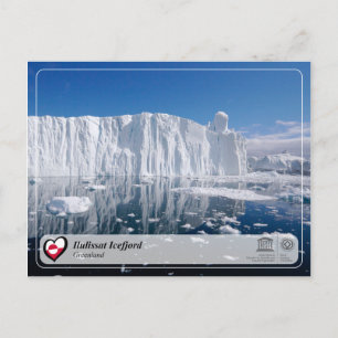 Cartão Postal UNESCO WHS - Ilulissat Icefjord