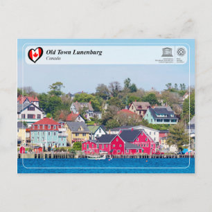 Cartão Postal UNESCO WHS - Lunenburg Cidade Antiga