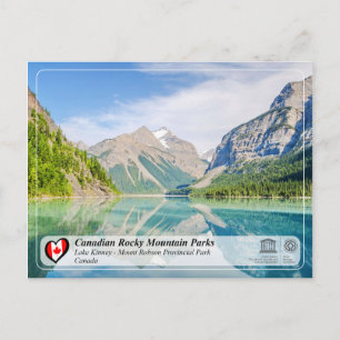 Cartão Postal UNESCO WHS - Monte Robson Provincial Park
