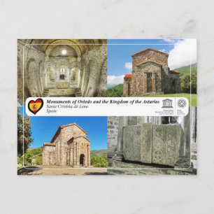 Cartão Postal UNESCO WHS - Papais noeis Cristina de Lena