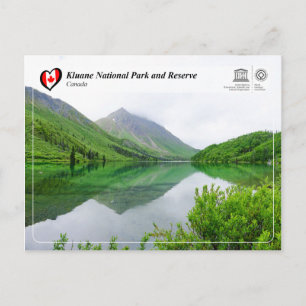 Cartão Postal UNESCO WHS - Parque Nacional e Reserva de Kluane