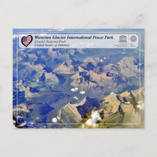 Cartão Postal Unesco WHS - Parque Nacional Glacier