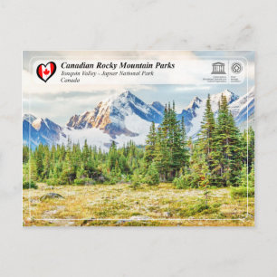 Cartão Postal UNESCO WHS - Parque Nacional Jasper
