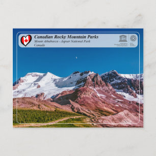 Cartão Postal UNESCO WHS - Parque Nacional Jasper
