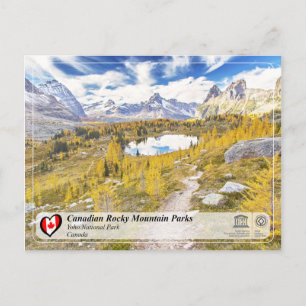 Cartão Postal UNESCO WHS - Parque Nacional Yoho