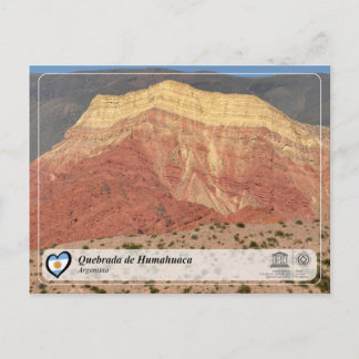 Cartão Postal Unesco WHS - Quebrada de Humahuaca