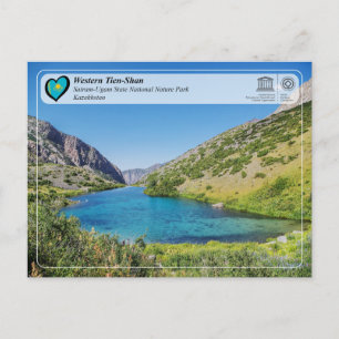 Cartão Postal UNESCO WHS - Tian Shan Ocidental - Sairam-Ugam