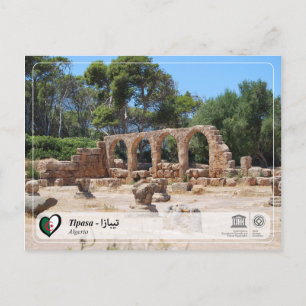 Cartão Postal UNESCO WHS - Tipasa - تيبازا - Património Mundial 