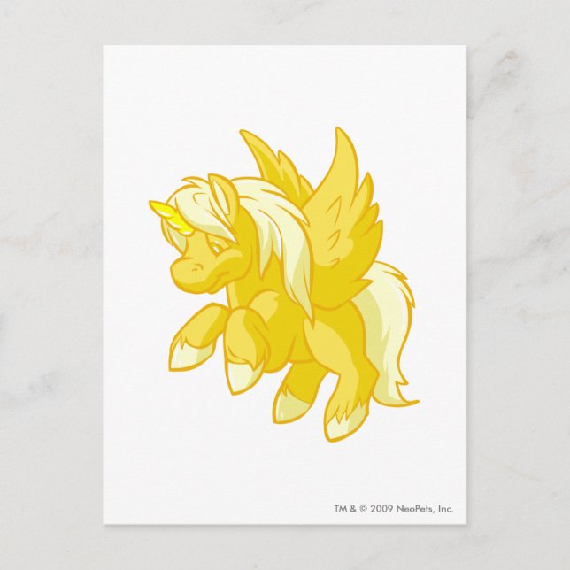 Cartão Postal Uni Dourado (Frente)