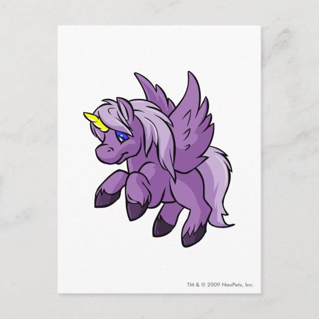 Cartão Postal Uni Roxo (Frente)