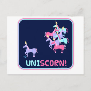 Cartão Postal Uni-scorn