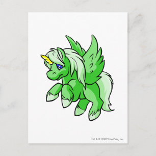 Cartão Postal Uni verde