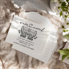 Cartão Postal Único Movemos Novo Anúncio de Movimentação de Ende