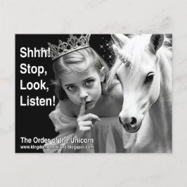 Cartão postal Unicorn