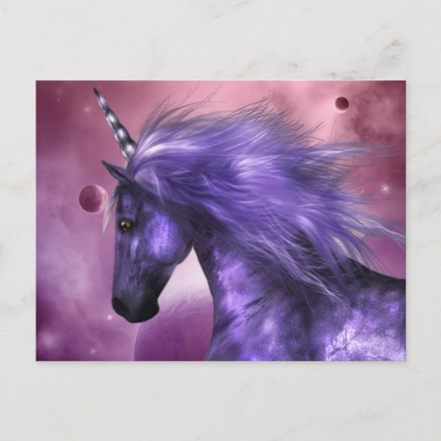 Cartão postal Unicorn (Frente)